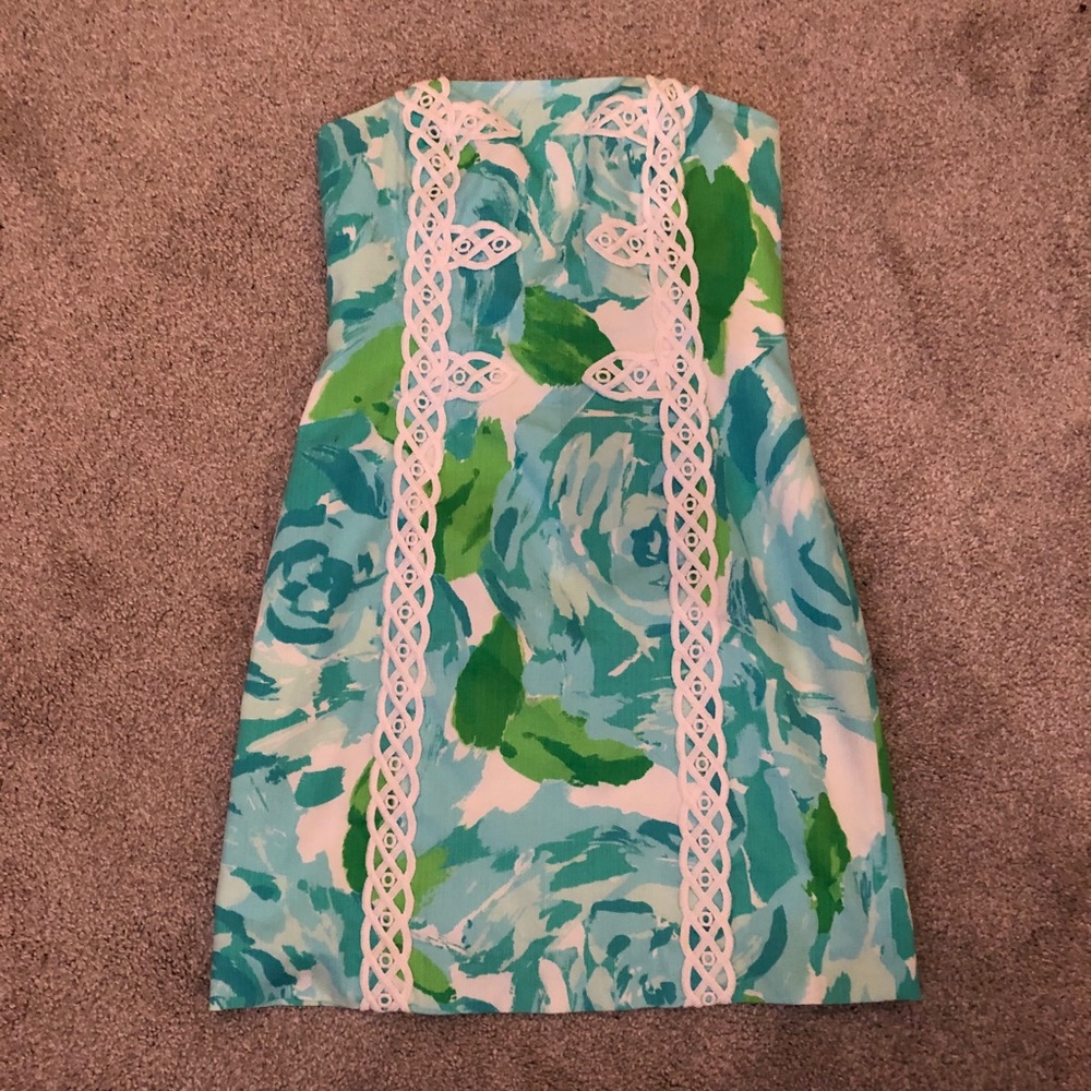 Lillie Pulitzer Strapless Dress